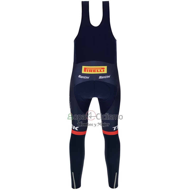 Trek Segafrojoo Ropa Ciclismo Culotte Largo 2023 Hombre Mangas Largas Blanco